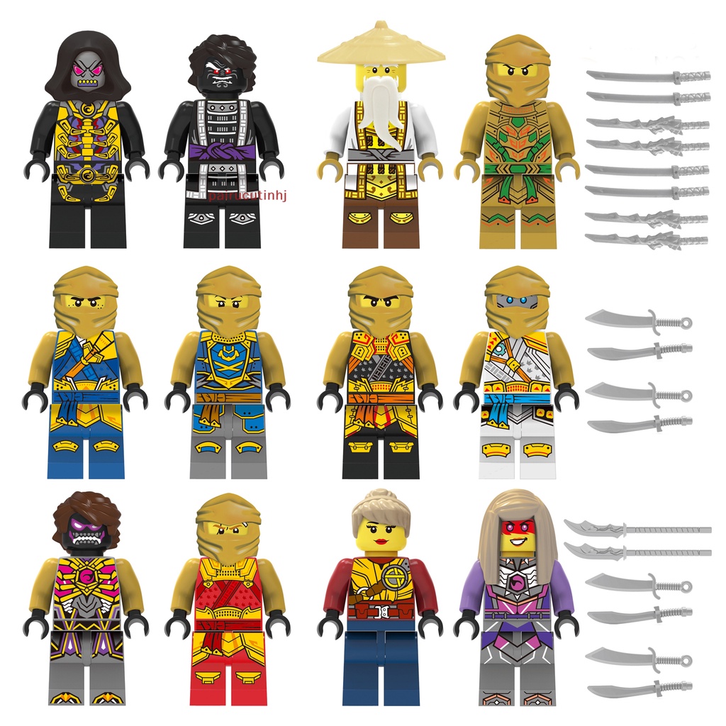 Set 24 Mô Hình Mô Phỏng Ninjago Mini