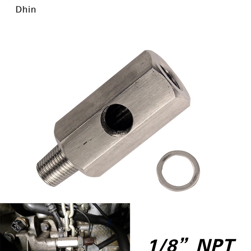 Đầu Nối Cảm Biến Áp Suất Dầu 1 / 8 NPT Bằng Inox Chuyên Dụng