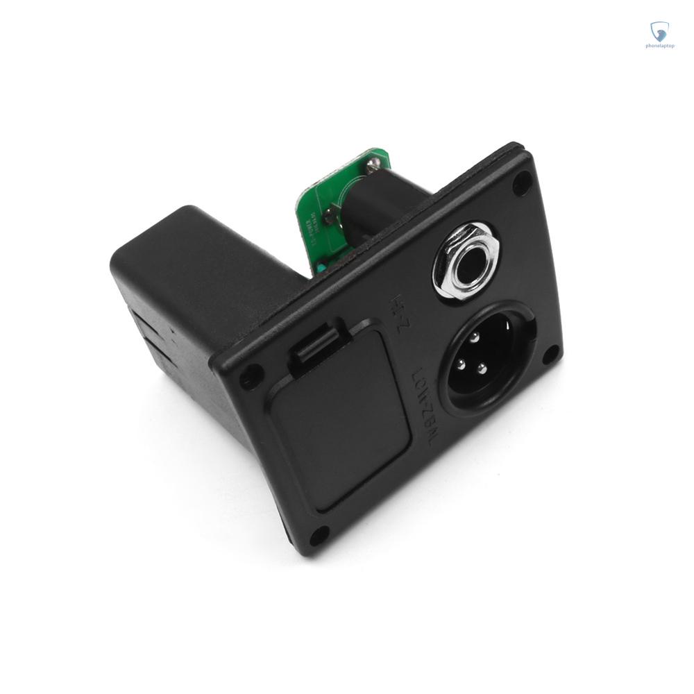 Hệ Thống Pickup 5 Băng Tần Với Màn Hình LCD Hiển Thị Cho Đàn Guitar Điện