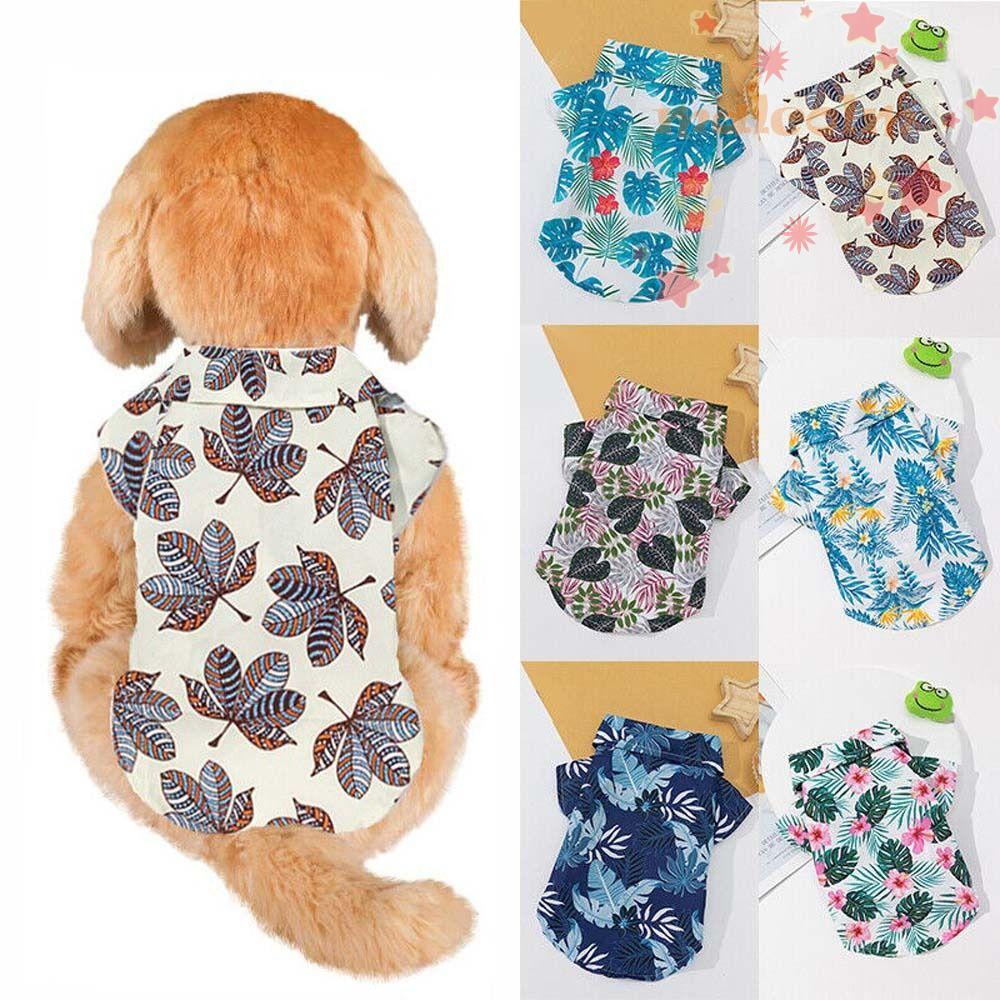 Áo Thun Thoáng Khí Thời Trang Đi Biển Cho Cún Cưng