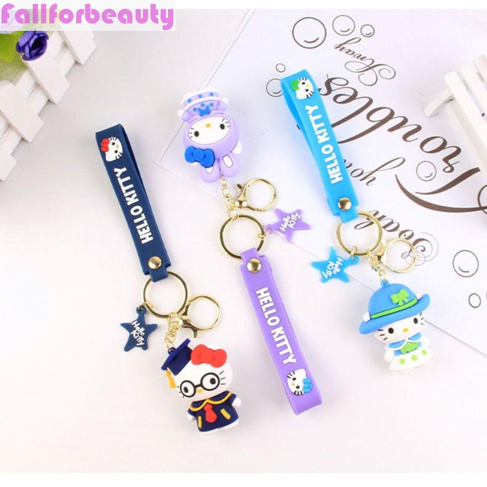 Móc Khóa Hình Búp Bê Mèo Kt Dễ Thương Dùng Làm Quà Tặng Sinh Nhật