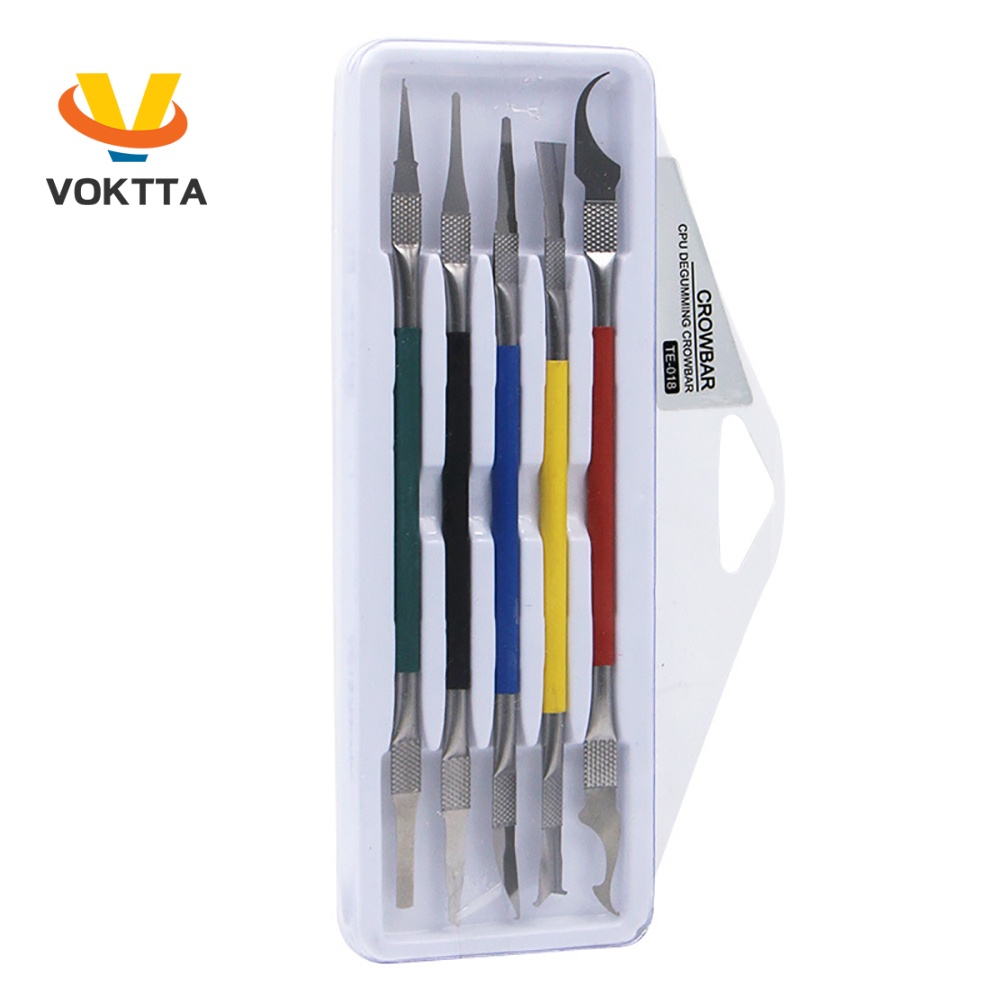 Set 5/ 8 lưỡi dao PCB Voktta sửa chữa bảo trì BGA dành cho máy tính