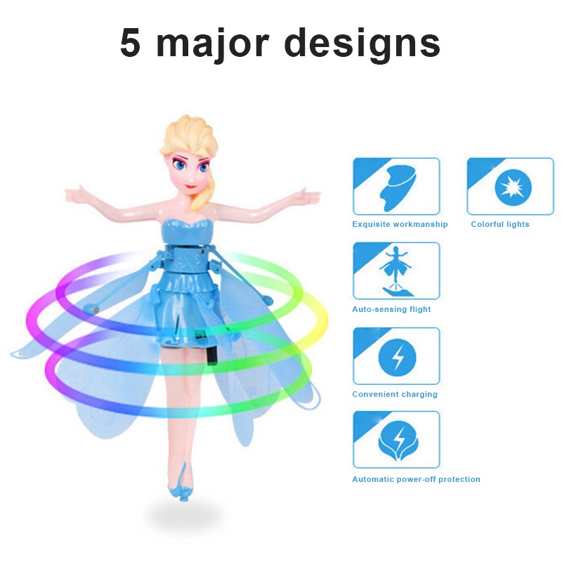 Đồ Chơi Búp Bê Công Chúa Elsa Bay Thần Kỳ