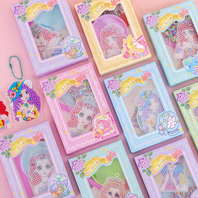 Miếng Dán Đính Đá Trang Trí Thủ Công Dành Cho Trẻ Mẫu Giáo