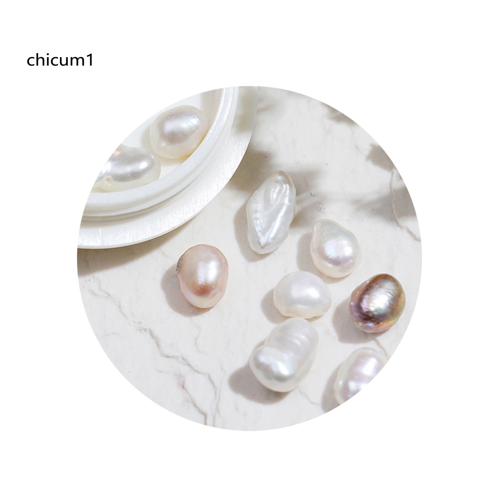 1 Hộp Hạt Ngọc Trai Giả Trang Trí Móng Tay Không Mùi Sang Trọng DIY