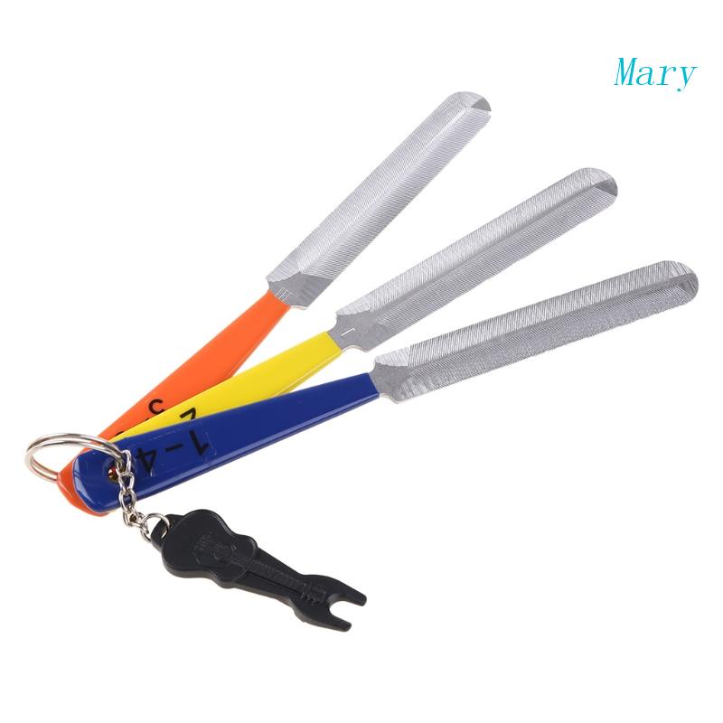 Bộ 3 Dũa Mài Dũa Móng Hai Cạnh Chuyên Dụng Cho Đàn Guitar