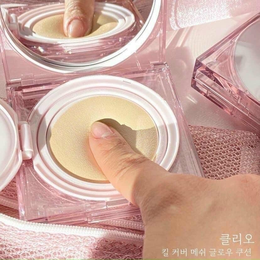 Phấn Nước CLIO Kill Cover Mesh Glow Cushion Mini 5g SPF50+/PA+++ Hồng
