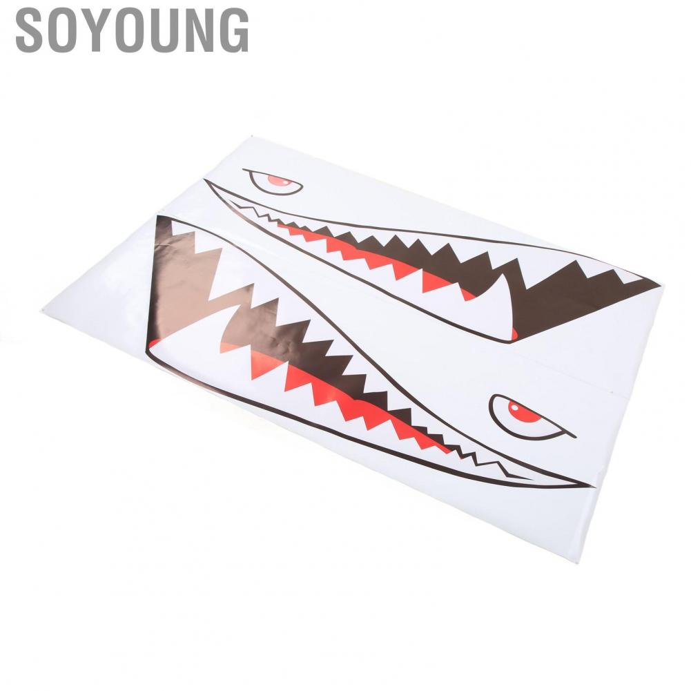 Soyoung Auto Side Door Sticker Mouth  Decal Lightweight Car Exterior