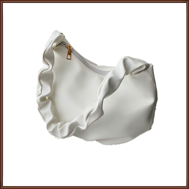 Túi Xách Da Pu Có Khóa Kéo Phong Cách Hàn Quốc Cho Nữ