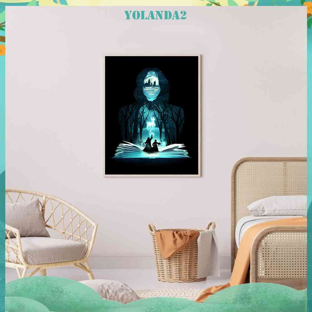 Bộ Tranh Đính Đá Họa Tiết Hoạt Hình Độc Đáo DIY Dùng Trang Trí Nhà Cửa