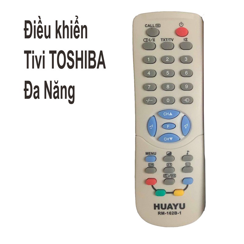 Điều khiển TV Toshiba đa năng màn hình thủy tinh đời cũ thay thế cho tất cả remote tv toshiba đời cũ