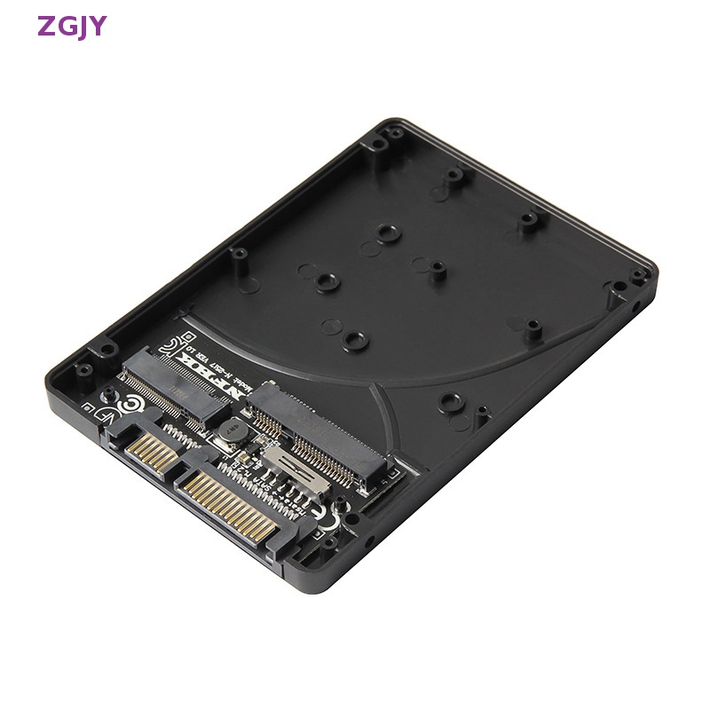Card Chuyển Đổi ZGJY M.2 NGFF MSATA SSD Sang 2.5 &quot;SATA3 Sang M.2 NGFF MSATA SSD Kèm Hộp Đựng Mới