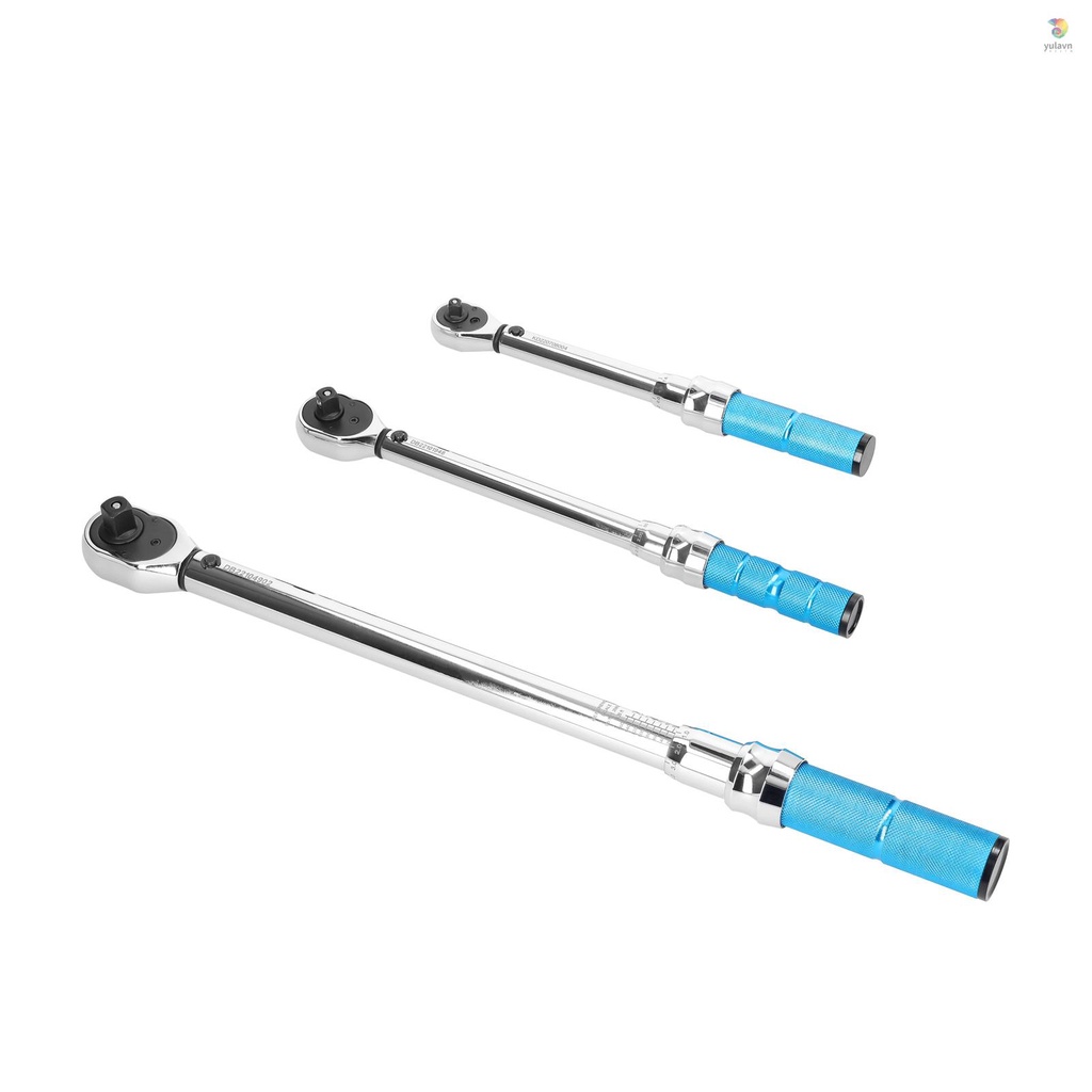 Cờ Lê Mô Men Xoắn 1 / 2 Inch 20~210Nm Bằng Thép Chrome Vanadium Độ Chính Xác Cao Kèm Hộp Đựng Cho Sửa Chữa Xe Đạp