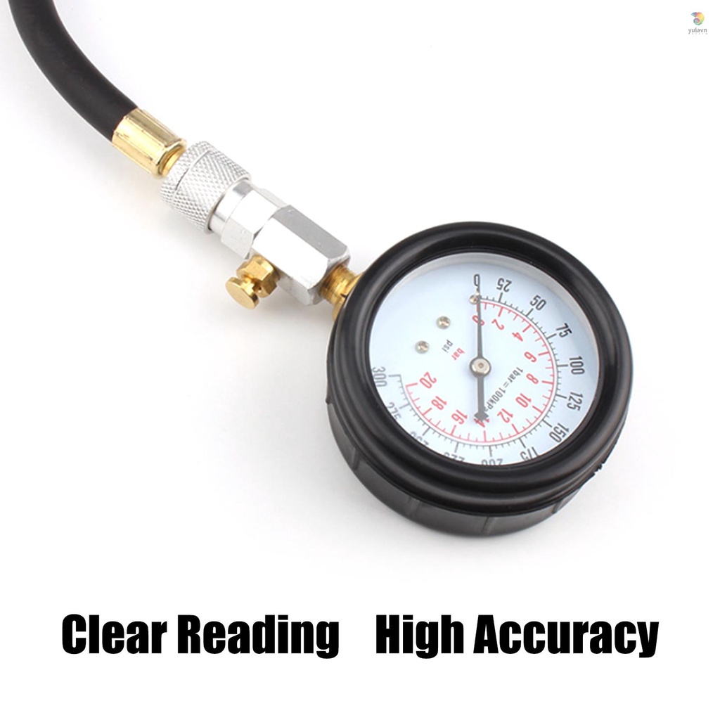 Bộ Dụng Cụ Kiểm Tra Nén Khí Cho Động Cơ Gas Xe Hơi Xe Máy