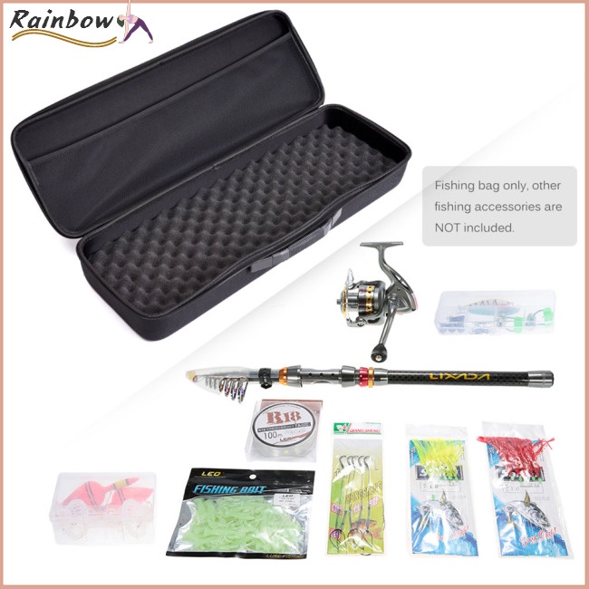 Hộp Đựng Dụng Cụ Câu Cá 54cm Chống Sốc Chống Trượt Tiện Dụng