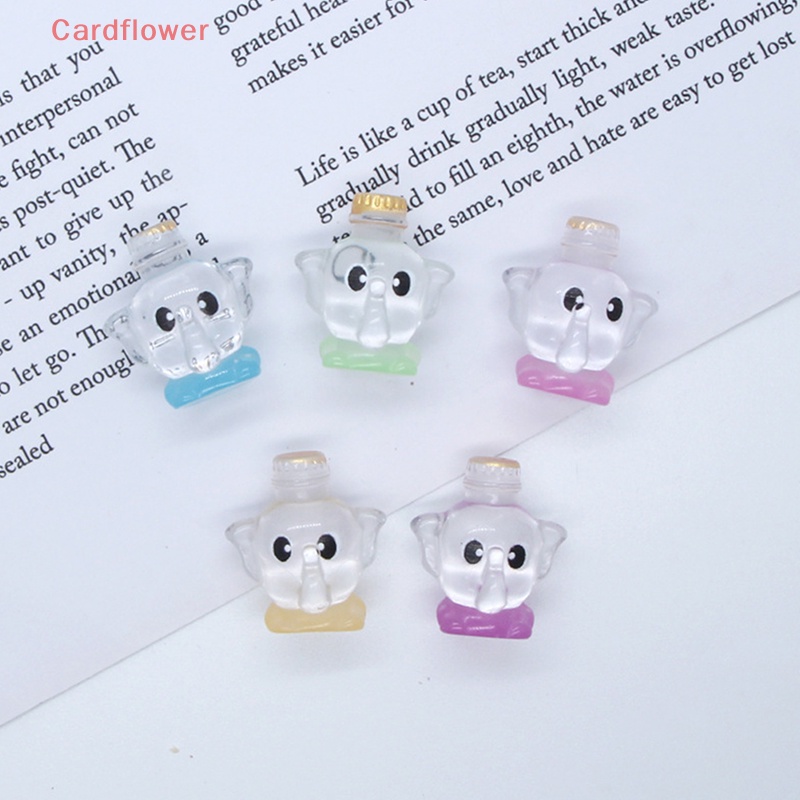 1 Chú Voi Dạ Quang Trang Trí Tiểu Cảnh Mới