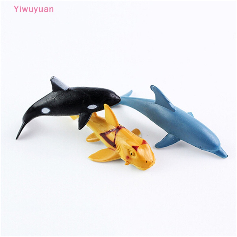 (MớI) Bộ 24 Cá Giả Đồ Chơi Cho Bé