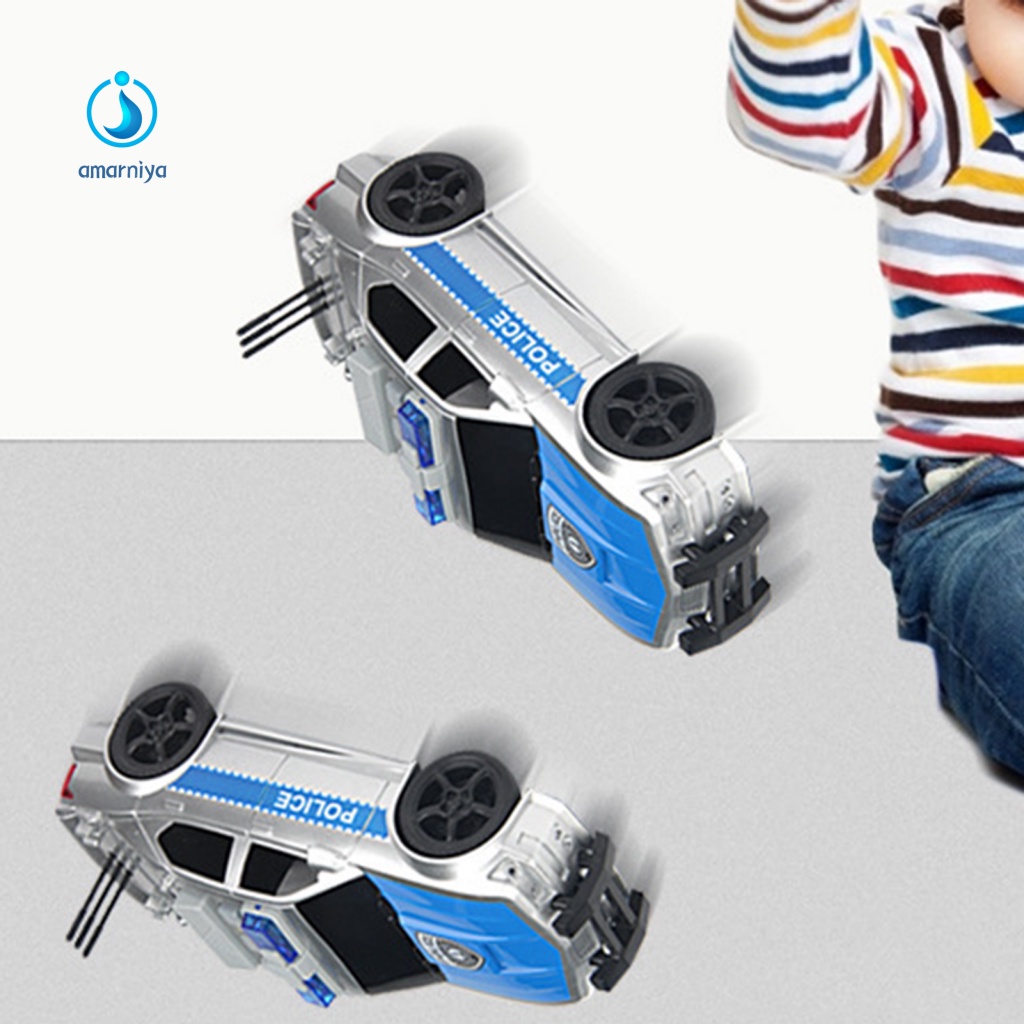 Xe Cảnh Sát Đồ Chơi Nhận Biết AMAR Cho Bé Trai