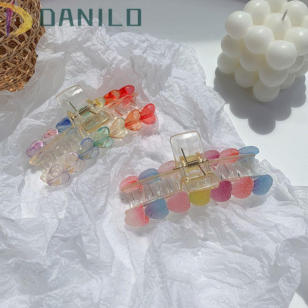 Kẹp Tóc Đuôi Ngựa Hình Trái Tim Ngọt Ngào Dễ Thương Cho Nữ