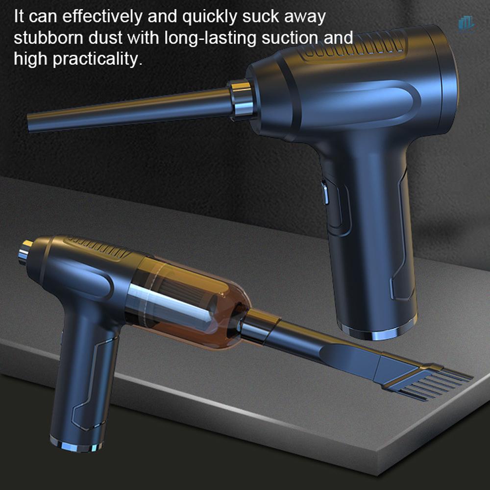 Máy Hút Bụi Cầm Tay 2 Trong 1 Đa Năng Có Động Cơ Hút / Thổi / Thổi Gió Mạnh Cho Nhà Ở / Văn Phòng / Xe Hơi s2mwvn