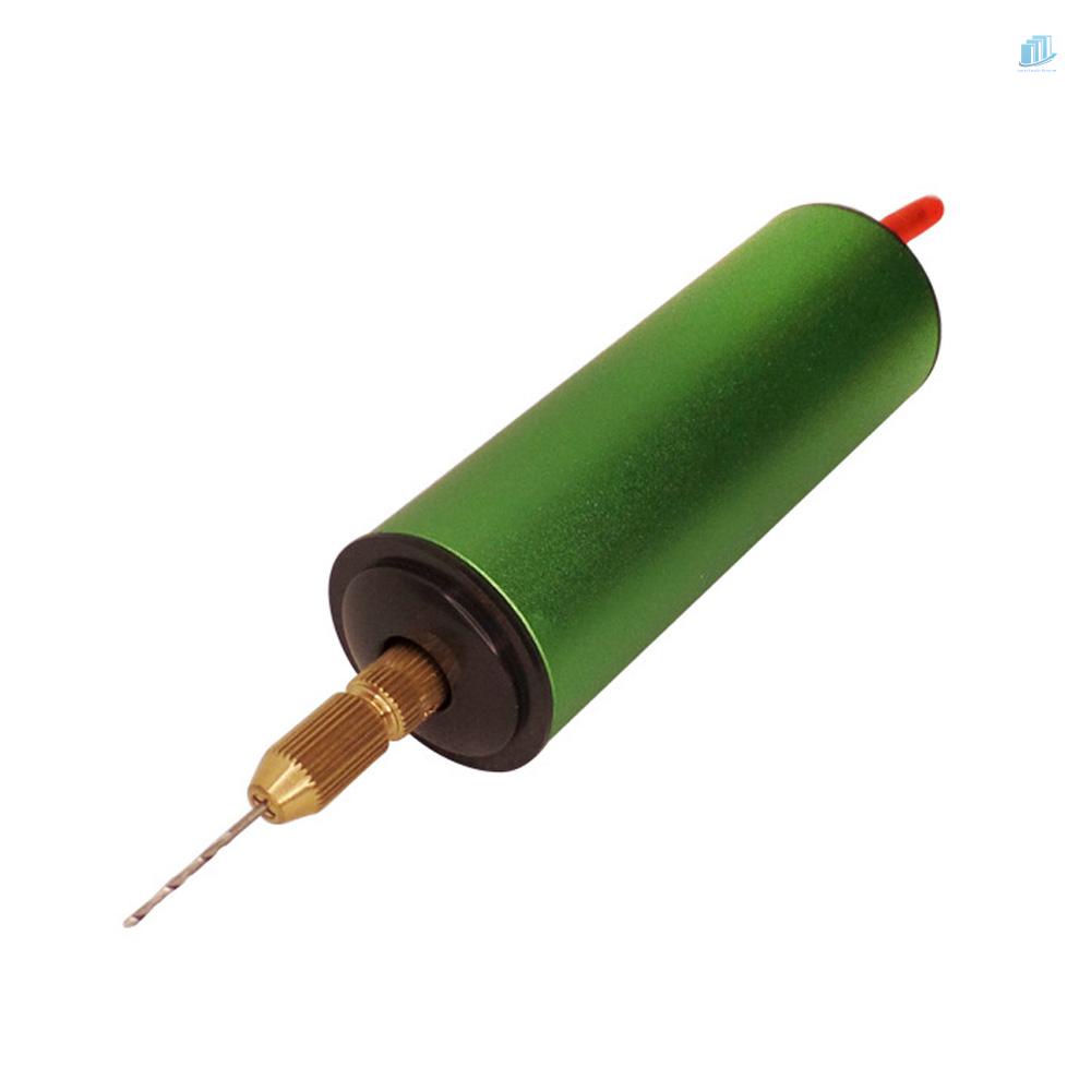 Máy Khoan Điện Mini 0.8-1.2mm (s2mwvn) Kèm 8 Mũi Khoan 0.8mm &amp; 1.1mm Tự Làm Trang Sức Móc Khóa Gỗ