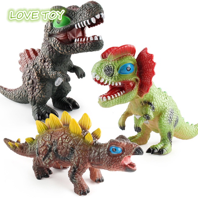 Mô Hình Khủng Long Hoạt Hình Jurassic Có Âm Thanh Cho Bé