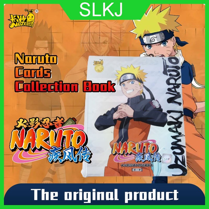 Sách Sưu Tầm Thẻ Bài Hình Naruto Deluxe