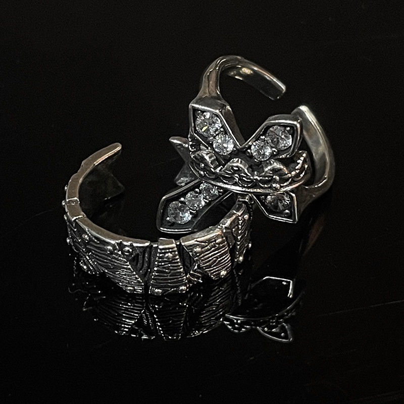 Nhẫn Thời Trang Hip Hop Đường Phố Cổ Điển Cá Tính Cho Nam Và Nữ