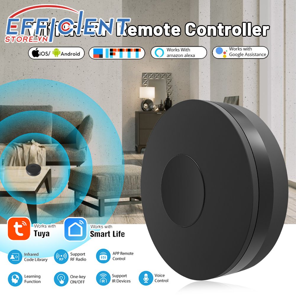 Tuya Smart Wifi Ir Rf Remote Điều Khiển Từ Xa Ir Thông Dụng Hệ Thống Điều Khiển Nhà Thông Minh Tự Làm Cho Tv Dvd Aud Điều Kiện Ac Ar Hoạt Động Hiệu Quả. Store Vn