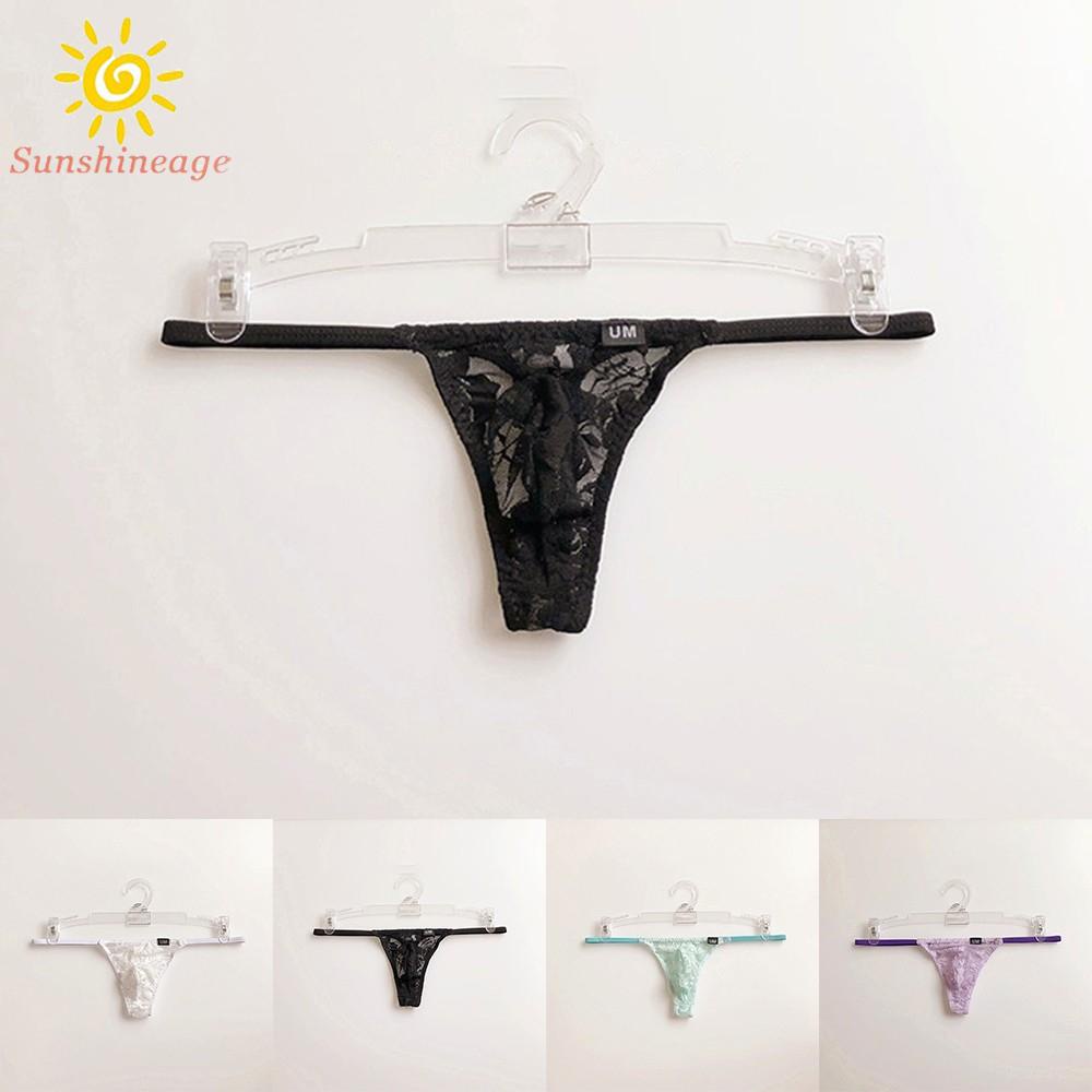 Quần Lót Nam Lọt Khe Phối Ren Quyến Rũ