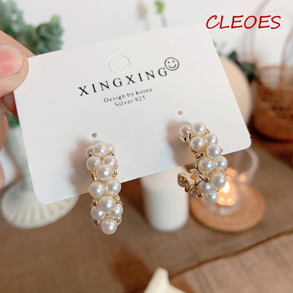 Bông Tai Hình Tròn Ngọt Ngào Thời Trang Cho Nữ