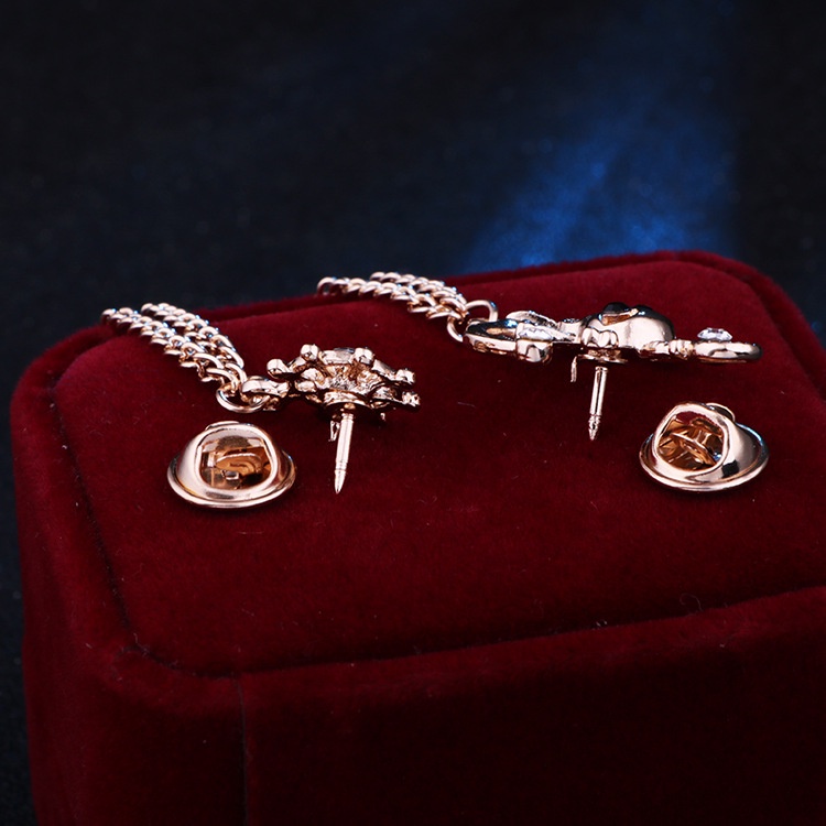 Ghim CàI ÁO HìNh ĐầU Lâu / Mỏ Neo Tua Rua ThờI Trang Cho Nam