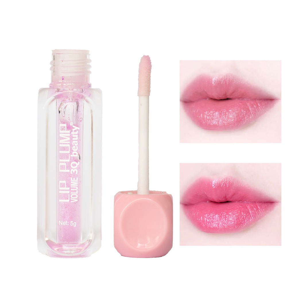 Dầu Dưỡng Môi Ánh Ngọc Trai Thay Đổi Màu Sắc Theo Nhiệt Độ 3Qbeauty