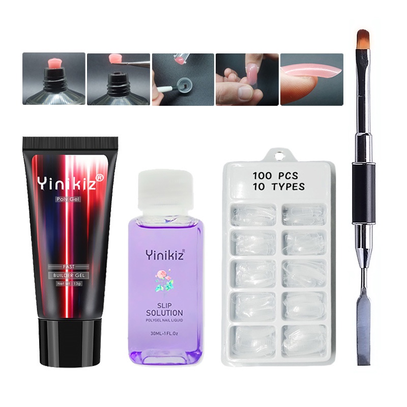 Keo Dán Nối Dài Móng Tay Nhanh Chóng Lâu Trôi Kèm Bút