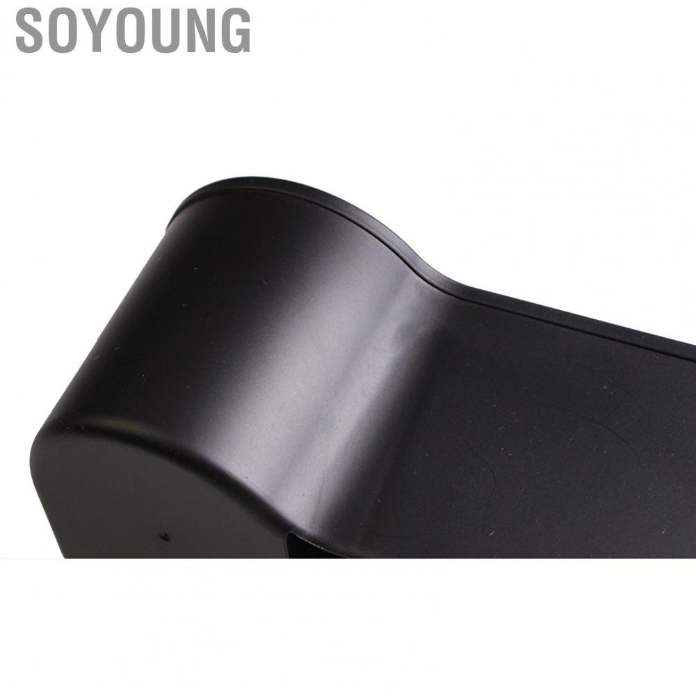 Soyoung Car Seat Back Storage Box Large Capacity Purse Holder Pocket for Scattered Items Black