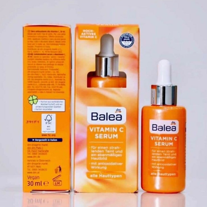 Serum Dưỡng trắng da Balea Vitamin C, 50ml - xuất xứ Đức
