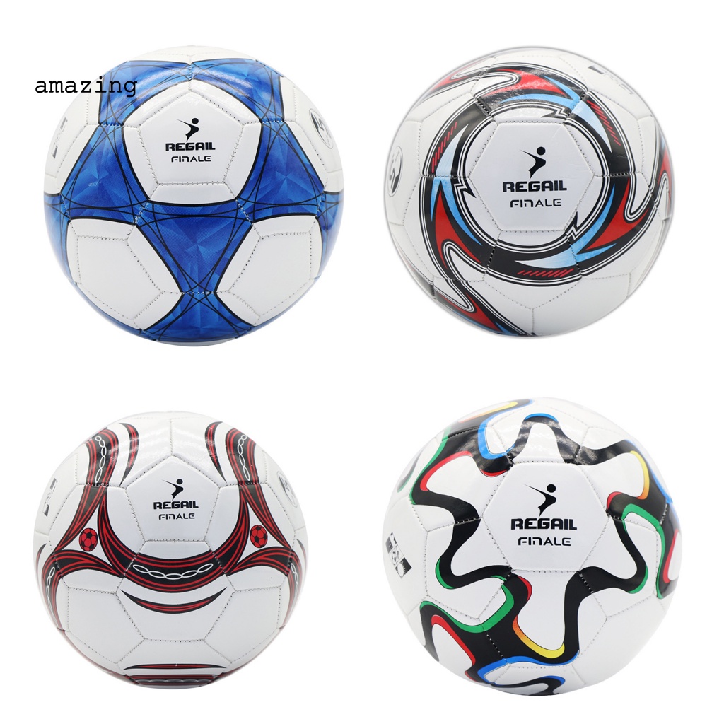 Quả Bóng Đá Thể Thao Mềm Mại Chống Trượt Thêu Máy May Dùng Để Luyện Tập Đá Banh