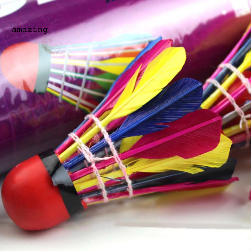 Set 11 Trái Cầu Lông Trọng Lượng Nhẹ Cho Các Hoạt Động Thể Thao Ngoài Trời