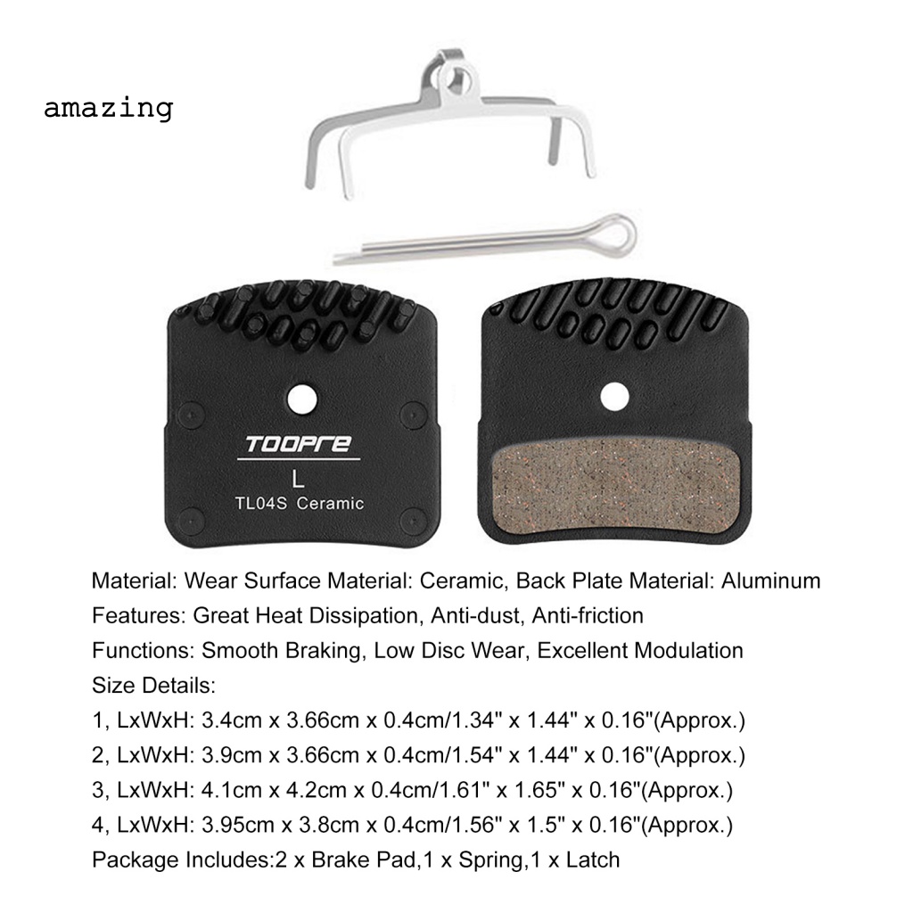 1 Bộ Kẹp Phanh Đĩa Xe Đạp Prolong Serve Life Chất Lượng Cao