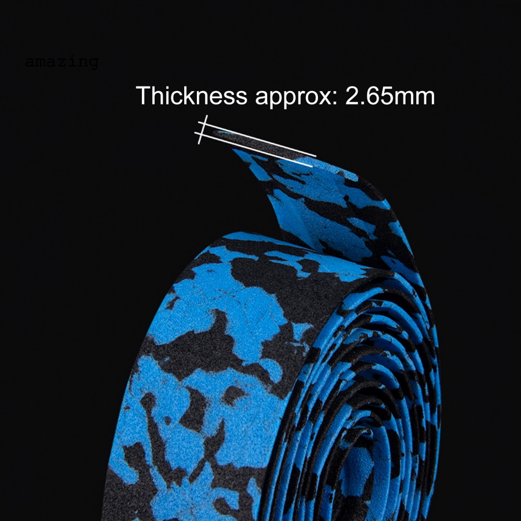 1 Cặp Băng Quấn Tay Lái Xe Đạp Chống Ăn Mòn In Họa Tiết Rằn Ri