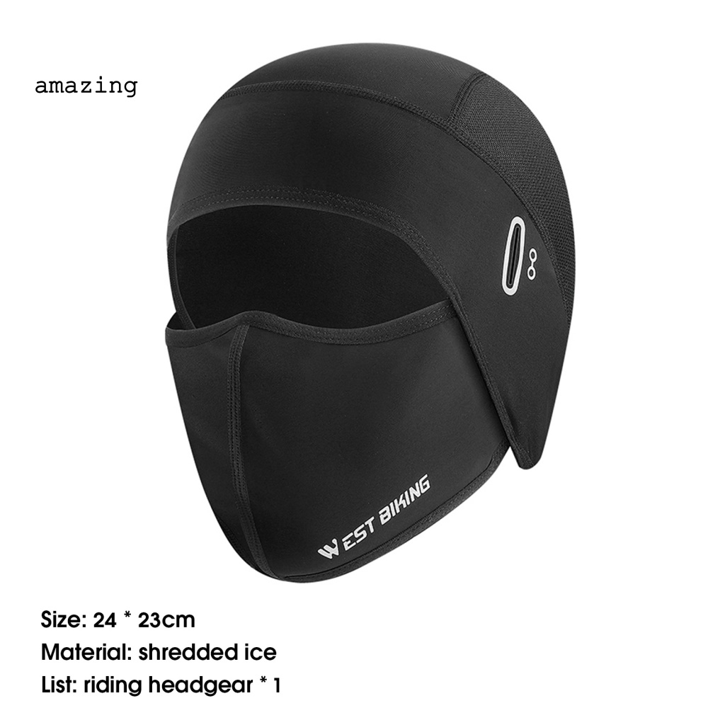 Mặt Nạ Chống Nắng Che Phủ Toàn Diện Thiết Kế Lỗ Thông Dụng Cho Hoạt Động Thể Thao