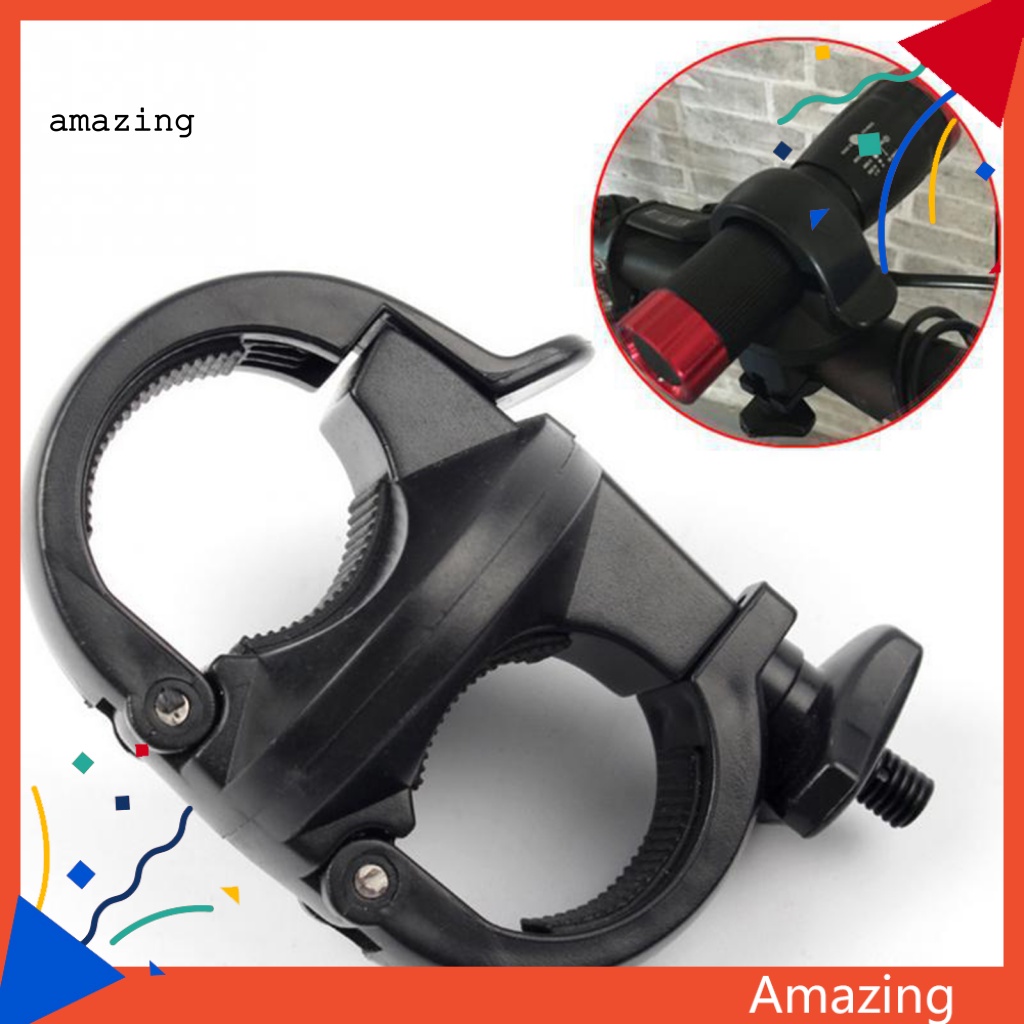 Giá Đỡ Đèn Pha Bằng Nhựa Tháo Lắp Nhanh Cho Xe Đạp