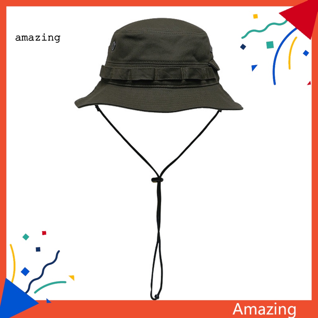 Mũ Bucket Chống Mài Mòn Thoáng Khí Cỡ Lớn Cho Hoạt Động Ngoài Trời