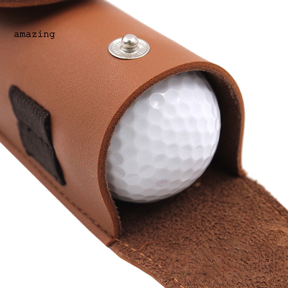 Túi Da Đựng Bóng Golf Đeo Hông Tiện Dụng