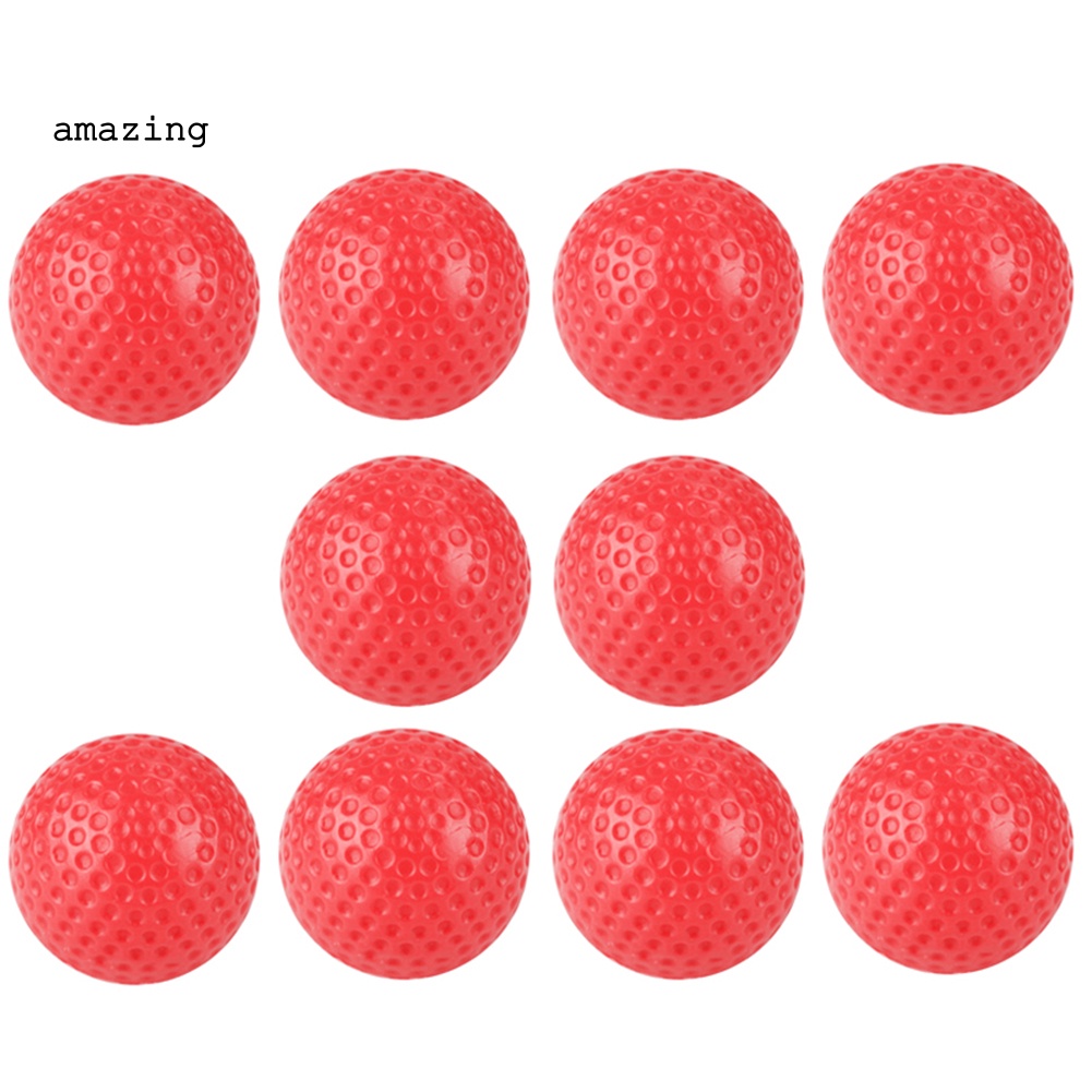 Set 10 Quả Bóng Rỗng Dùng Luyện Tập Đánh Golf Trong Nhà