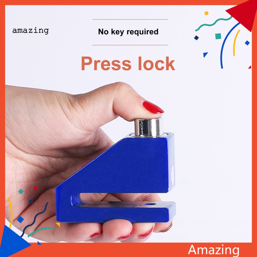 Khóa Đĩa Xe Đạp Điện Không Biến Dạng An Toàn