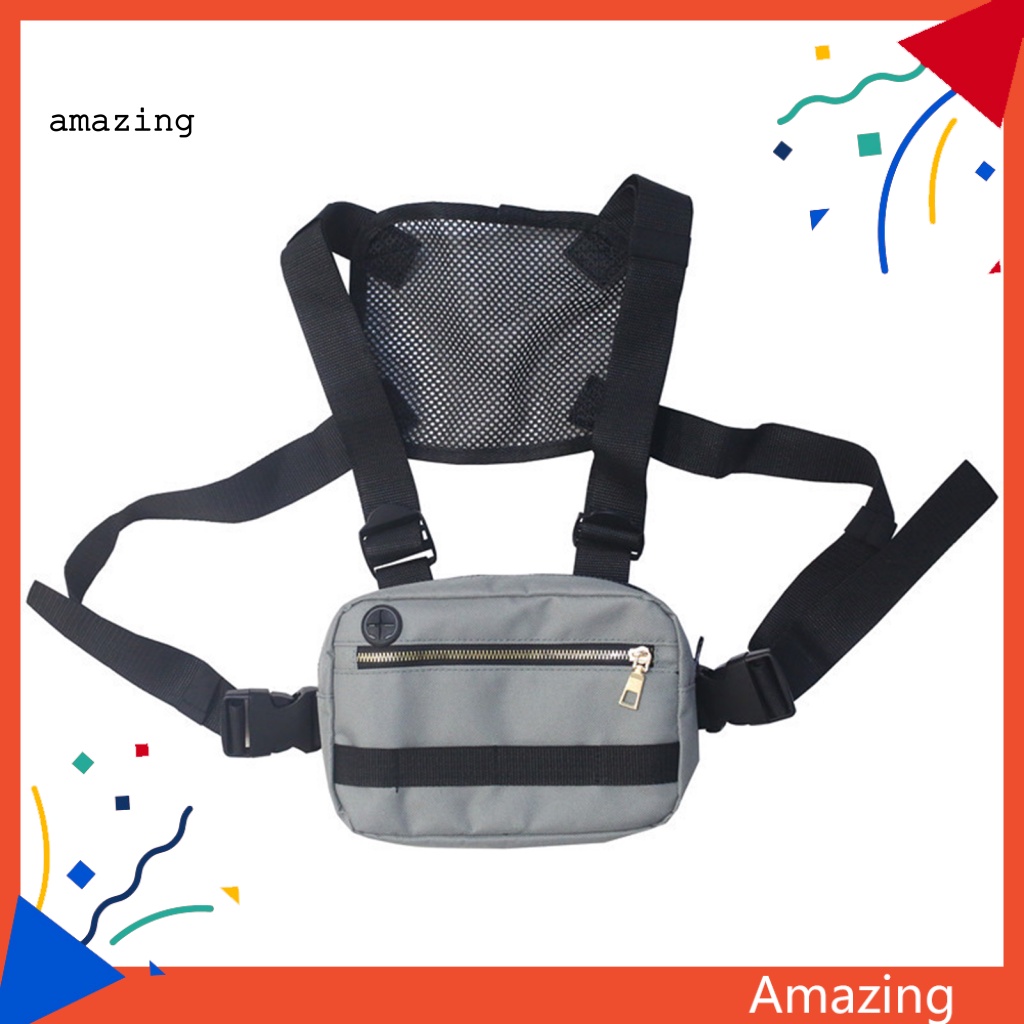 Túi Đeo Chéo Ngực Cỡ Nhỏ Phong Cách Dã Ngoại Thời Trang Cho Nam