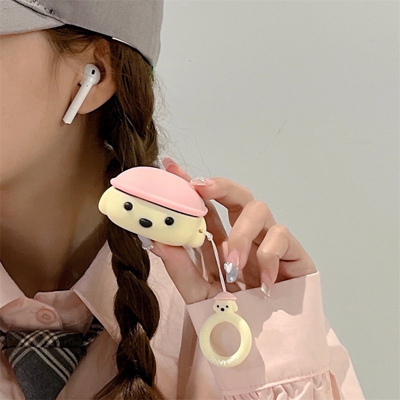 Bao Đựng Điện Thoại Chống Sốc In Hình Thú Hoạt Hình Cho samsung galaxy buds pro & buds2 pro Ốp