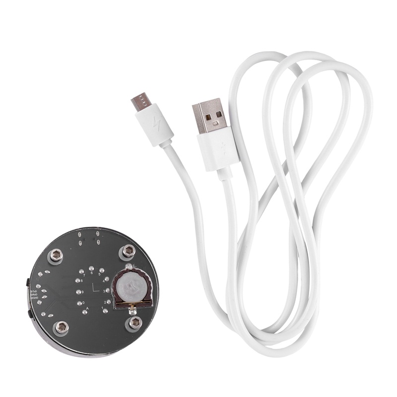 Đồng Hồ Điện Tử 12 Nixie RGB Cổng Micro-USB DC5V Thay Thế DIY