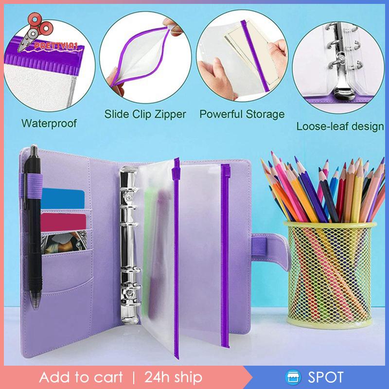 [Prettyia1] Kế Hoạch Tiền Giấy Chống Thấm Nước Để Theo Dõi Tạp Chí Tài chính